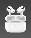 Air-pods Pro with Wireless Charging Case with Sensor Enabled Bluetooth Headset (White, True Wireless)